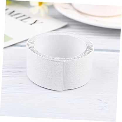 ULTECHNOVO 3 Rolls Transparent Peva Bathtub Stickers Self Adhesive Slip Decals for Bathroom Safety Non Slip Surface Protection