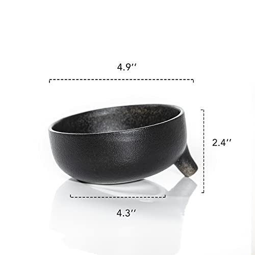 Self Draining Soap Dish, Ceramic Soap Dish with Drain for Bathroom Shower, Kitchen Sponge Holder Dish Sponge Holder for Kitchen Sink Ceramic Soap Holder Case Tray…