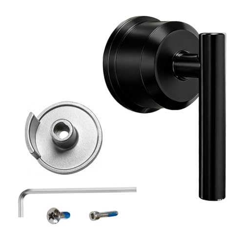 All Metal Replacement for Moen Tub/Shower Lever Handle, Compatible with Moen Posi Temp Shower Handle and for Cartridge,Single Handle Faucets for Adjust Water Volume and Temperature,Retro Black - color: Retro Black