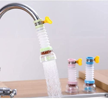 360°Rotary Faucet Spout Water Filter 3PCS Filter Sprayer Faucet Water Saving Device Pressurized Shower Faucet Accessories Home Kitchen Faucet Filter Silicone Spout Long Life