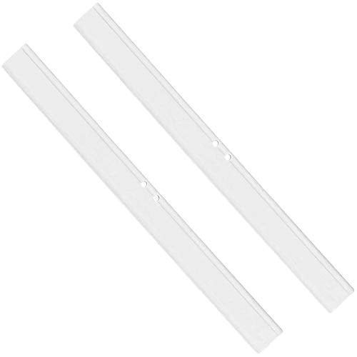 2PCS Replacement Silicon Rubber Squeegee Blade, 12 Inch White - color: White