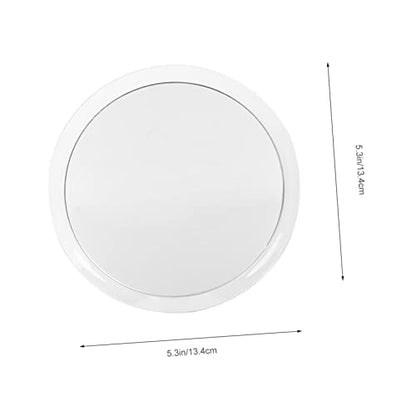 VICASKY Bathroom Mirror Suction Cup 15x Magnifying Makeup Mirror Led Lighted Anti-Fog Compact