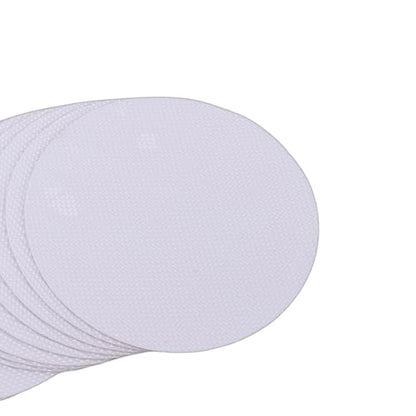 Yunseity Anti Slip Shower Sticker, 24 Pcs PEVA Floor Non Slip Sticker, Bathroom Bathtub for Stairs, Shower Floor Decals (Clear) - color: Clear