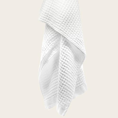 Sedona Waffle Bath Towels, 410 GSM 100% Cotton, Set of 2, Soft, Quick-Drying & Lightweight Waffle Weave Towels, White - color: White, style: Bath Towel (Set of 2)