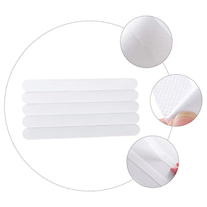 Alipis 40pcs Nonslip Shower Strips Skid Tape Strip Safety Shower Tread Stickers Non Skid Bath Tub Tape for Home Safety