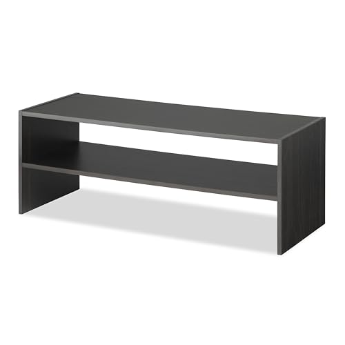 Whitmor Stackable 2-Tier Shoe Shelf, 31 inch, Espresso - color: Espresso, size: 31 INCH
