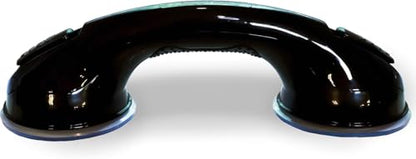 Safe-er-Grip Changing Lifestyles Suction Cup Balance Assist Bar for Bathtubs & Showers; Safety Bathroom Grab Bar Handle, All Black, 12 inches - color: Black, size: 12 inch (Pack of 1)