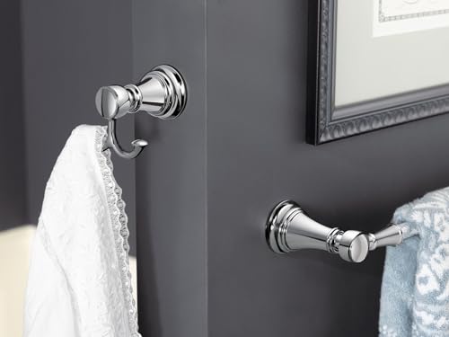 Moen YB8403BN Weymouth Double Robe Hook, Brushed Nickel - color: Brushed Nickel