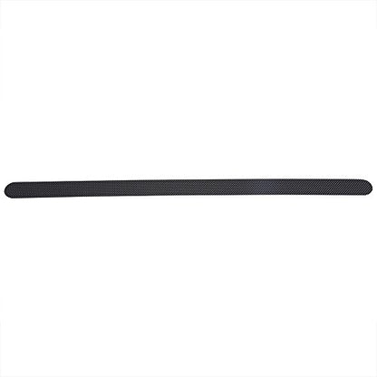 Anti-Skid Tape, 38x2cm Bathroom Anti Slip Tape Safety No Skid Strip Adhesive Sticker for Bathtub Ceramic Floor Bathrooms, Stairs, Decking(Black) - color: Black