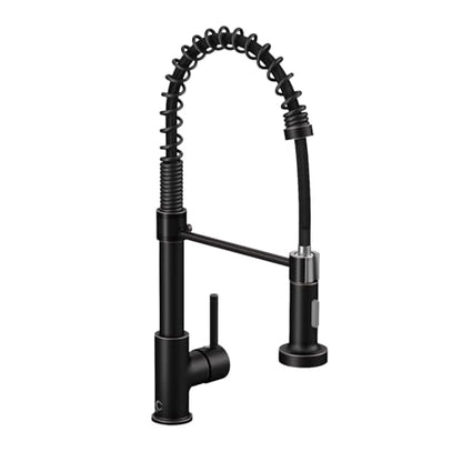 Oil Rubbed Bronze Single Handle Kitchen Faucet with Sprayer, Pull Down Faucet for Camper, RV, Farmhouse Sink - color: F-Oil Rubbed Bronze, style: Classic