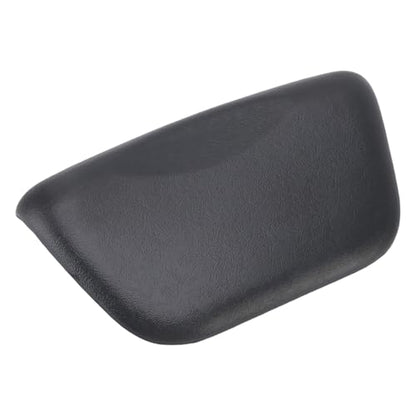 Bath Pillow with Suction Cups Ergonomic PU Headrest Neck Support Cushion for Bathtub Spa Hot Tub Quick Dry Non Slip 10.4x5.9 Inch