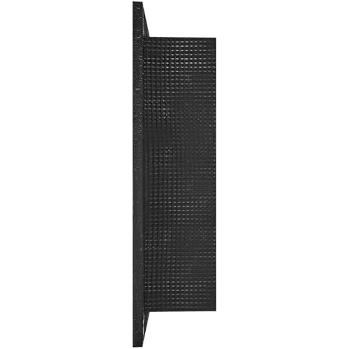 VEVOR Shower Niche,16-Inch Width x 16-Inch Height x 3.5-Inch Depth Single Shelf Organizer,Wall-Inserted Niche Recessed Sealed Protection Modern Soap Storage for Shower Bathroom,Black - size: 16x16''