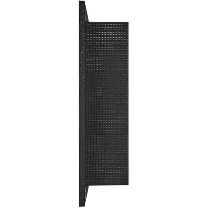 VEVOR Shower Niche,16-Inch Width x 16-Inch Height x 3.5-Inch Depth Single Shelf Organizer,Wall-Inserted Niche Recessed Sealed Protection Modern Soap Storage for Shower Bathroom,Black - size: 16x16''