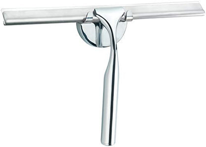 CON:P SA119 Stainless Steel Shower Wiper Includes Holder