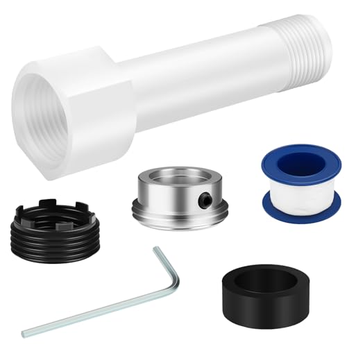 Four in One Tub Spout Adapter, Bath Tub Spout Kit Compatible with 1/2'' Copper Pipe, for 1/2'' and 3/4'' Pipe Thread, Slip on Adapter Kit with Assembly Tool