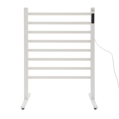 Electric Towel Heater Rack Heated for Bathroom, Freestanding Towel Warmer with Intelligent Temperature Adjustment and Timing, IPX3 Waterproof Electric Heated Towel Rack,8 Aluminum Bars Drying Rack - color: 8 Bars