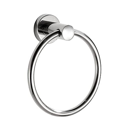 BGL Towel Ring for Bathroom, 304 Stainless Steel Polished Chrome Plated Wall Mount Towel Holder, Rustproof Bathroom Accessories with Modern Design - color: Polished Chrome