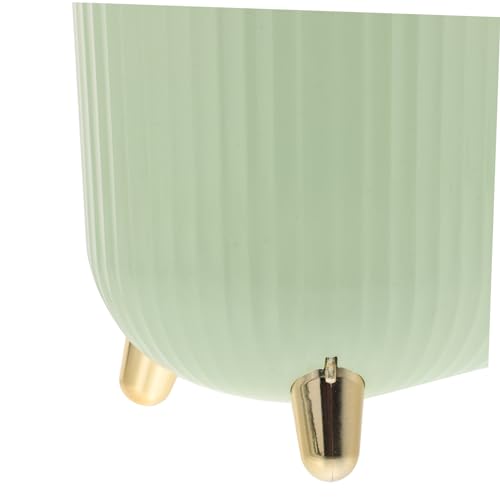 Sleek Narrow Bathroom Trash Can with Lid Versatile Plastic Waste Bin for Bedroom Kitchen Office Elegant Design for Seamless Waste Disposal Compact Spaces