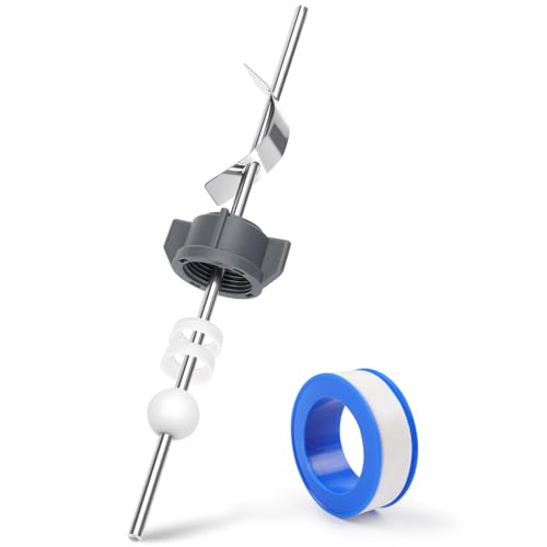 Sink Pivot Rod Replacement, 15MM Ball, Long Rod, Pop-Up Drain Repair Kit | Bathroom Sink Drain Stopper Kit, Compatible with Moen, Kohler, Lavatory Pop Up Center Piece Assembly - size: 15mm ball+ long rod