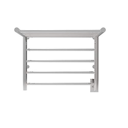 Amba RSH-P Radiant Shelf Hardwired Plug-in Combo 8 Bar Towel Warmer in Polished - color: Polished
