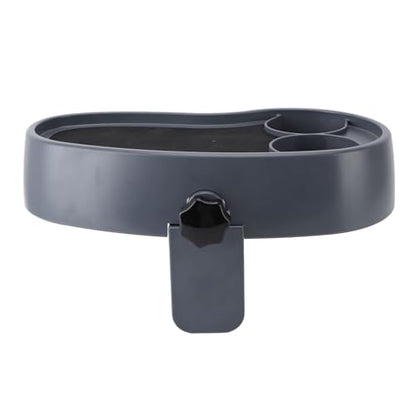 Hot Tub Tray Adjustable Cup Holder Set, Plastic Hot Tub Side Table 2 Pack 15.7 X 7.9 X 6.9 in, Anti Slip Design for Drinks Books Snacks in Bathtub Pool Spa