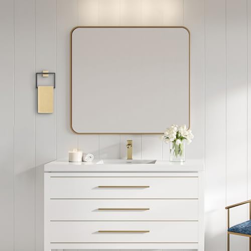 2-Piece Black Gold Towel Ring,Hand Towel Holder,Modern Towel Holder Stainless Steel Towel Rack Wall-Mounted Bathroom Towel Ring - color: Black&gold, size: 2 Pcs