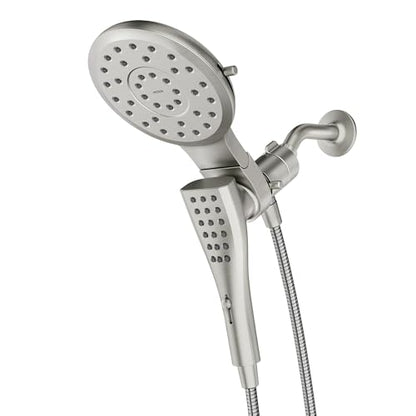 Moen Verso Chrome Round Rain Shower Head and Detachable Handshower Combination with Magnetix Docking System and 60-inch Metal Hose, 220C2 - color: Chrome