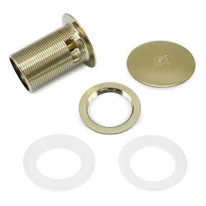 FerdY Pop-up Drain for Freestanding Bathtub, cUPC Certification, Freestanding Bathtub Drain Stopper, Brushed Gold - color: Brushed Gold