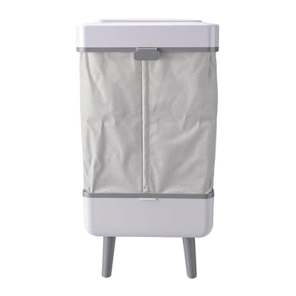 Fafeicy Towel Warmer Bucket Foldable 35L Towel Heater with Timer LED Display ABS Large Capacity 20 30 60 90 Min Heating Drying Mode for Home Spa Apartment Dorm (US Plug)