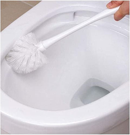 Toilet Brushes Toilet Brush and Plunger Set Ventilation Slots Base Toilet Brush and Holder Set Toilet Cleaning Brush Set for Deep Cleaning Bathroom Brush