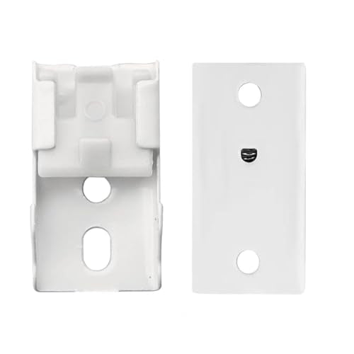 Ceiling Mount For Ceiling Curtain Track | For Window Door Curtain, Shower Room Divider, RV Compatible - size: Ceiling Mount