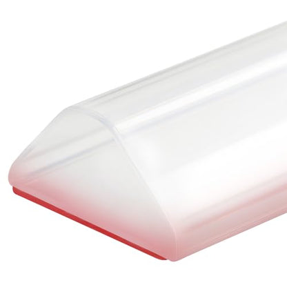 39" Collapsible Shower Threshold Water Dam Shower Barrier Keeps Water Inside Threshold Dry and Wet Separation Retention System Suitable for Bathroom Kitchen Sink Bathtub - color: Transparent, size: 39"