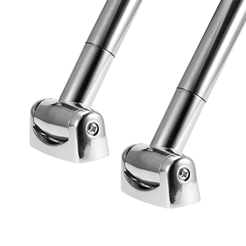 Curved Shower Curtain Rod, 42-72 inches (2-Pack) Extra Wide Round Shower Curtain Rod Adjustable, Rust Proof Curved Shower Rod for Bathroom, Premium Stainless Steel, Need to Drill Silver - color: Silver, size: 42-72 inches (2-Pack)