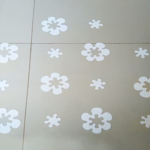 COMPAC HOME Select Safe-T-Shapes, Large, White Daisy 14 Count (Pack of 2) - size: Large (Pack of 2)