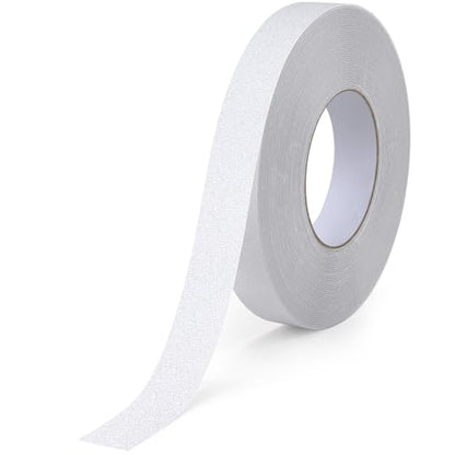 Anti Slip Tape, Waterproof Self Adhesive Transparent 1"x65Ft Grip Tape | Clear Invisible Surface, High Traction Wear Resistant, Ideal for Bathroom, Pool, Stairs, Walkways & Ramps - color: Transparent, size: 1 Inch x 65ft
