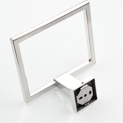 Stainless Steel Hand Towel Holder Wall Mounted Towel Ring for Bathroom, Mirror Polish, SBH239 - color: Mirror Polish