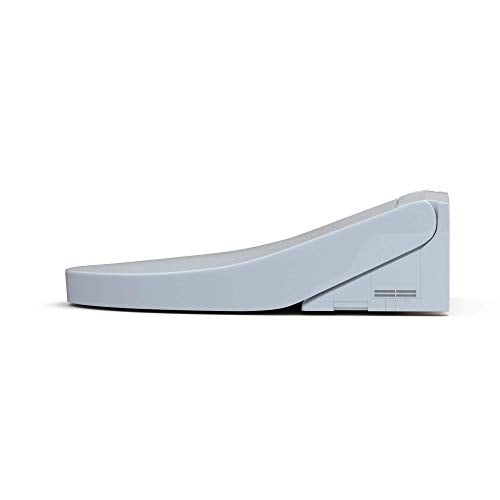 TOTO® WASHLET® C5 Electronic Bidet Toilet Seat with PREMIST and EWATER+ Wand Cleaning, Elongated, Cotton White - SW3084#01 - size: C5 Elongated