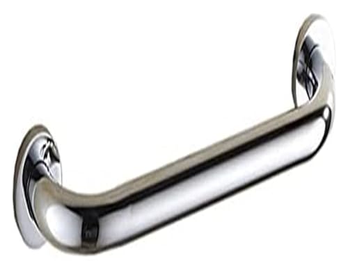 Grab Rails Bathroom Copper Grab Bar, Polished Chrome Anti-Slip Grab Rails for Bathtub, Safety Shower Handrails Support Rail, Towel Rack, Looks Good and Very Secure Toilet