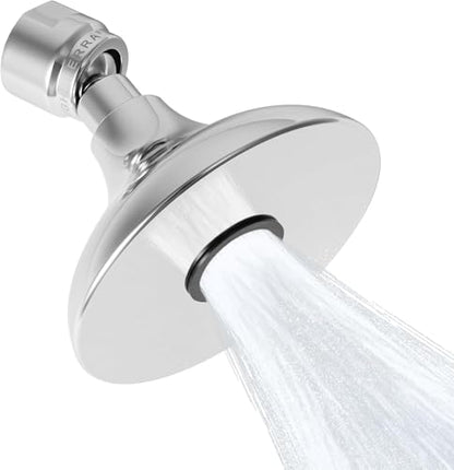 High Sierra® HALF DOME® Solid Lead-Free Metal 1.25 GPM Award Winning. Ultra Low Flow Shower Head. Patented Nozzle Never Clogs - Polished Chrome Finish - color: Chrome, size: 1.25 GPM