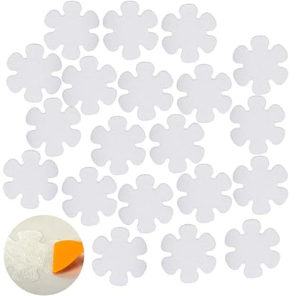 Anti Slip Shower Stickers Adhesive Strips with Scraper for Bathroom Bathtub Shower Floor Stairs 20pcs