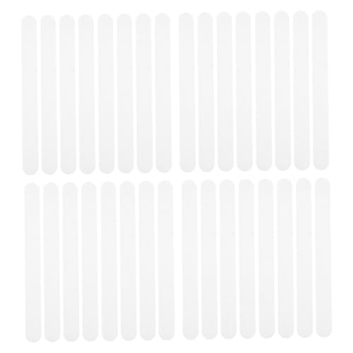36pcs Transparent Slip Shower Stickers Self Adhesive Bath Tub and Stair Safety Strips Peva Material for Enhanced Traction Easy to Apply and Remove