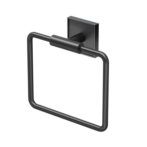 Gatco 5612MX Mode Towel Ring, Matte Black - color: Matte Black, style: Mode