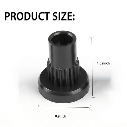 M964144-0070A Faucet Handle Adapter Replacement, Black Step Base Adapter Compatible with American Standard Heritage and Colony Series, Fits Tub/Shower and Sink Handles (1 Pack)