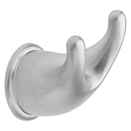 Moen YB8003BC Mason Robe Hook, Brushed Chrome - color: Brushed Chrome, size: 1 Count (Pack of 1)