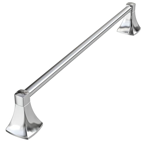 24 Inch Chrome Towel Bar Towel Rack for Bathroom Kitchen Hand Towel Holder Dish Cloths Hanger SUS304 Stainless Steel Rustproof Wall Mount - color: Chrome, size: 24 inch