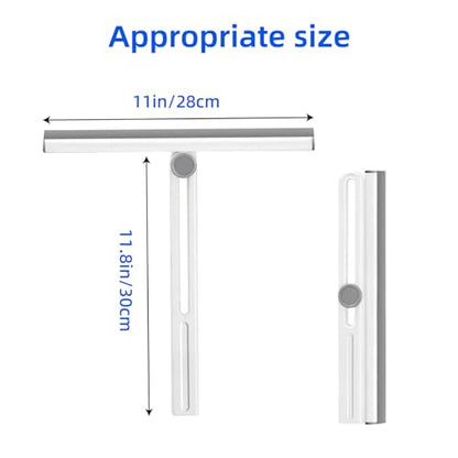 Small Squeegee,Shower Squeegee for Glass Doors,Bathroom Squeegee for Shower Glass,Window Cleaning