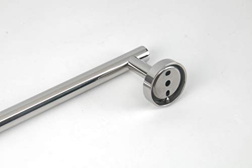 TocTen Hand Towel Holder/Towel Ring - Thicken SUS304 Stainless Steel Bathroom Hand Towel Bar, 9Inch Heavy Duty Wall Mounted Towel Rack Hanger (Polished Chrome) - color: Chrome, size: 9 In-Round