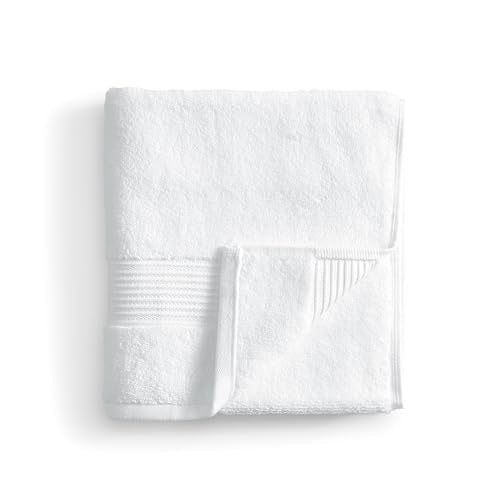 Ted Baker 8-Pc Towel Set, 2 Bath 2 Hand 4 Washcloths 100% Cotton White - color: White, size: 8 pc Towel Set - 2 Bath, 2 Hand, 4 Washcloths