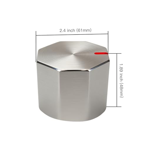 All Metal Replacement for Moen Tub/Shower Lever Handle, Compatible with Moen Shower Handle and for Cartridge,Single Handle Faucets for Adjust Water Volume and Temperature,Knob Brushed Nickel - color: Knob Brushed Nickel
