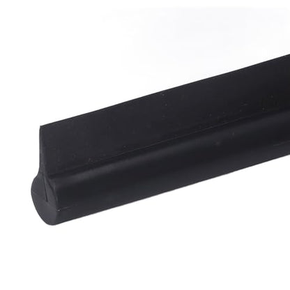 Shower Squeegee White Shower Squeegee with Suction Cup SqueegeeShower with Suction Cup Premium Soft Silicone Multi Purpose Reusable Window for Glass Bathro (Black) - color: Black